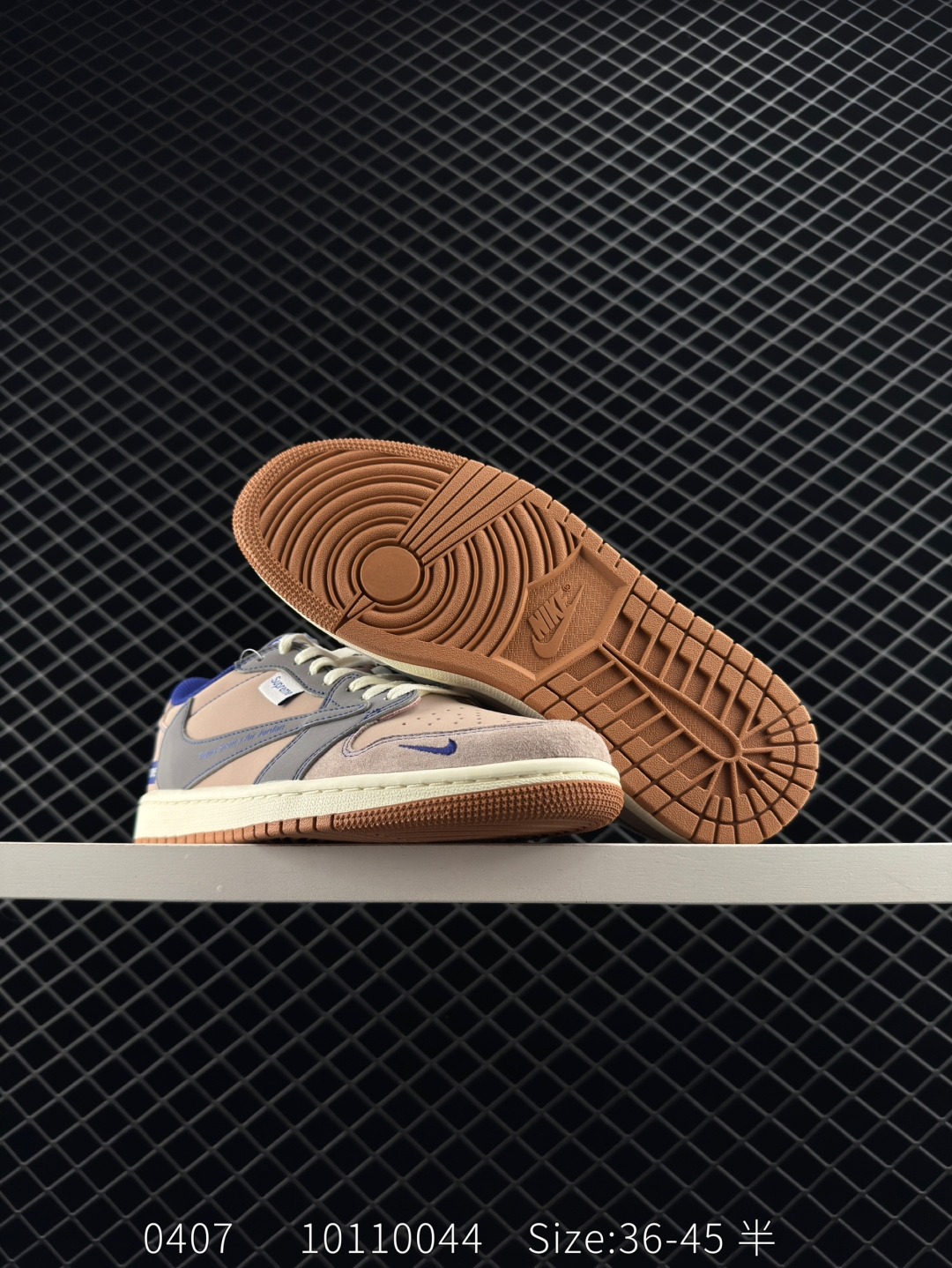 Travis Scott x Air Jordan 1 ” Reverse Mocha “